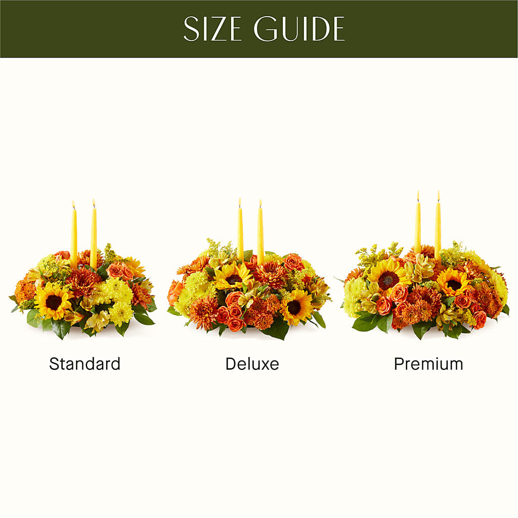 Autumn Harmony Centerpiece –  My Flower Market, Santa Ana CA