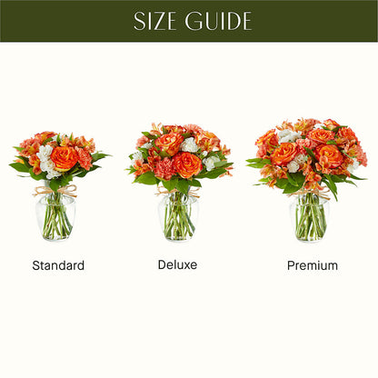 Apricot Glow Bouquet –  My Flower Market, Santa Ana CA