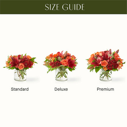 Crimson Leaves Bouquet –  My Flower Market, Santa Ana CA