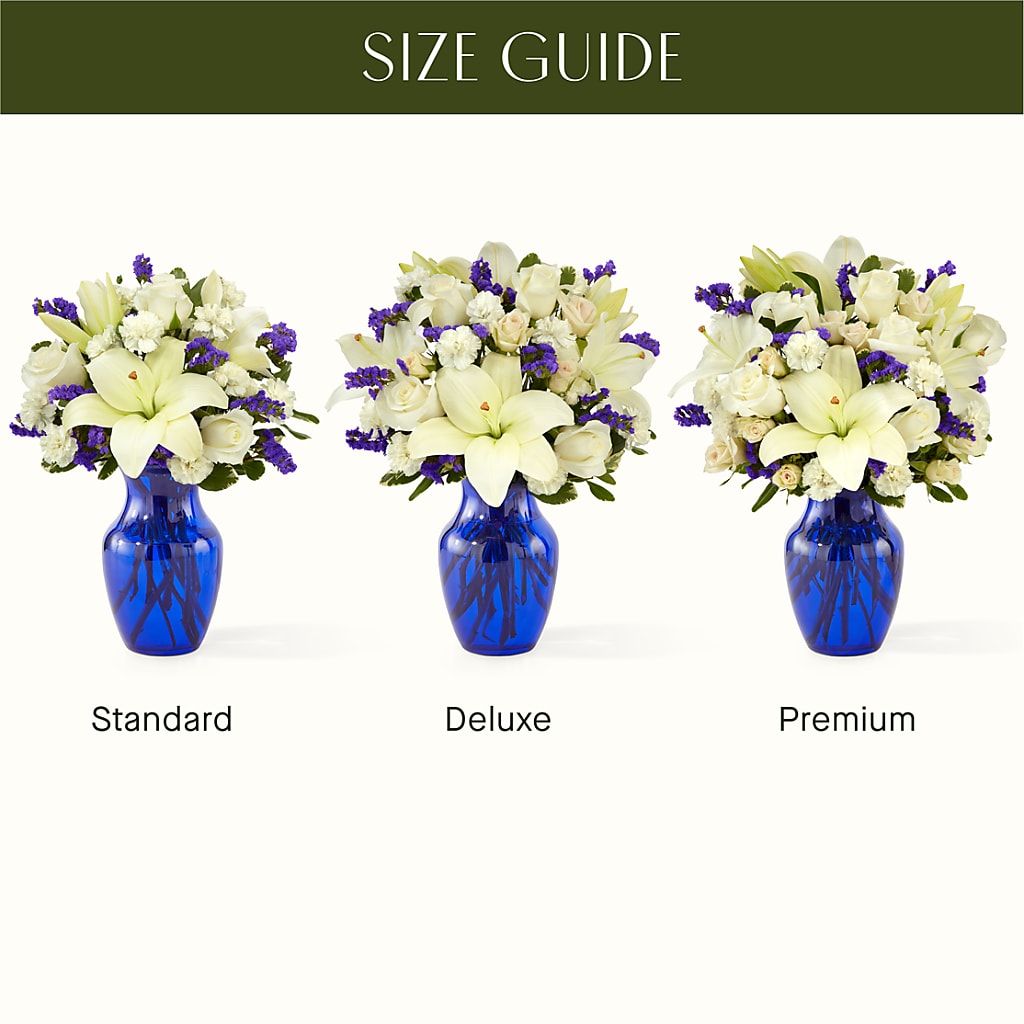 Sapphire Rush Bouquet –  My Flower Market, Santa Ana CA