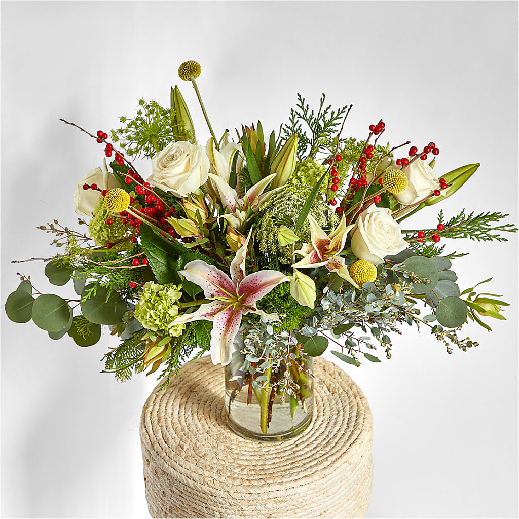 Berry & Bright Bouquet –  My Flower Market, Santa Ana CA