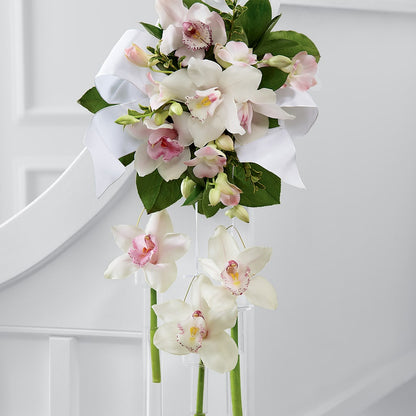 Perfect Entrance Pew Arrangement –  My Flower Market, Santa Ana CA
